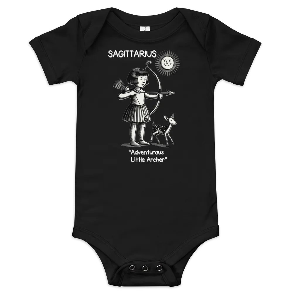 Adventurous Little Archer Baby Onesie product image (1)