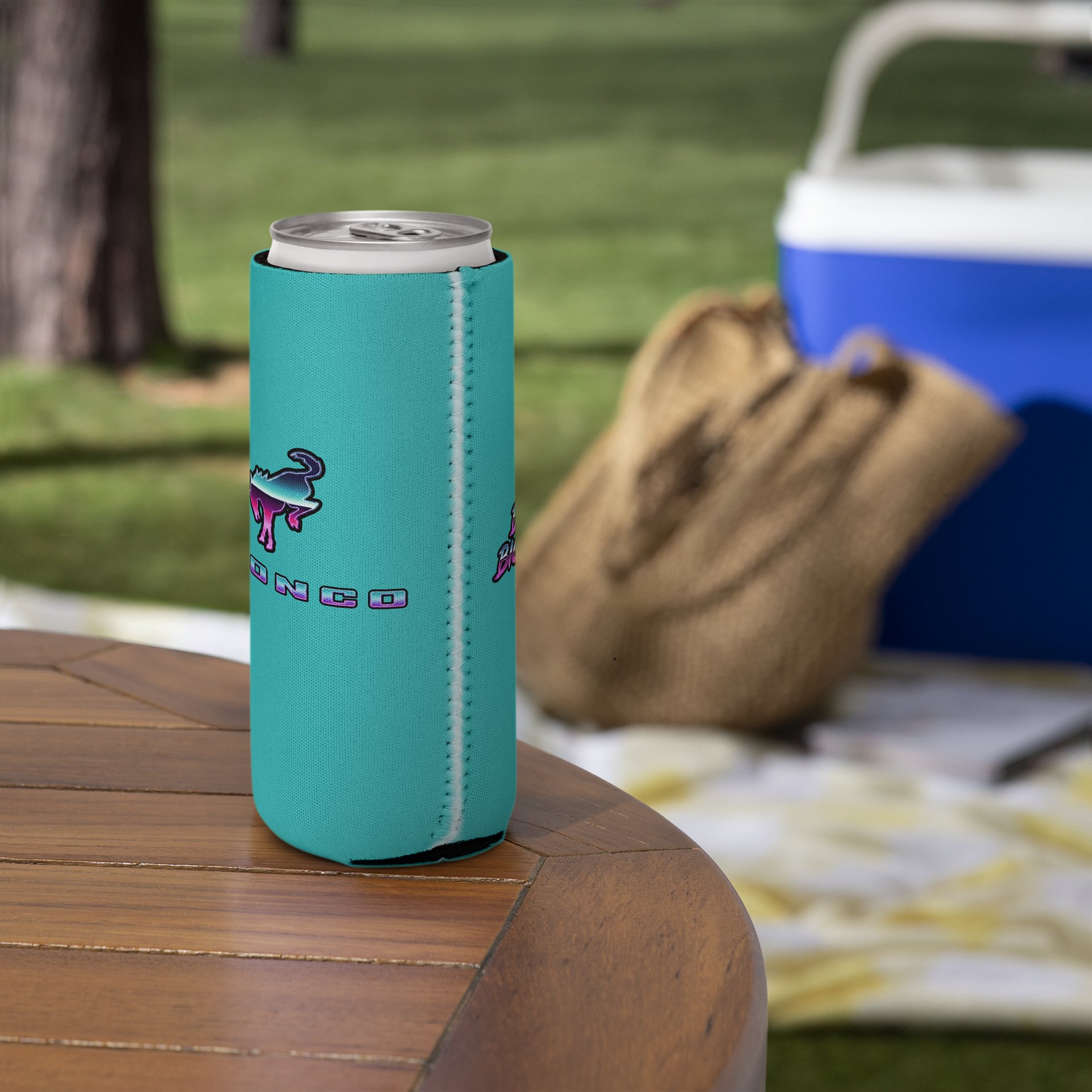 2026 Bronco Beach Bash OBX / Destination Bigfoot Bronco Collab | Coozie (Multiple Sizes Available) product image (14)
