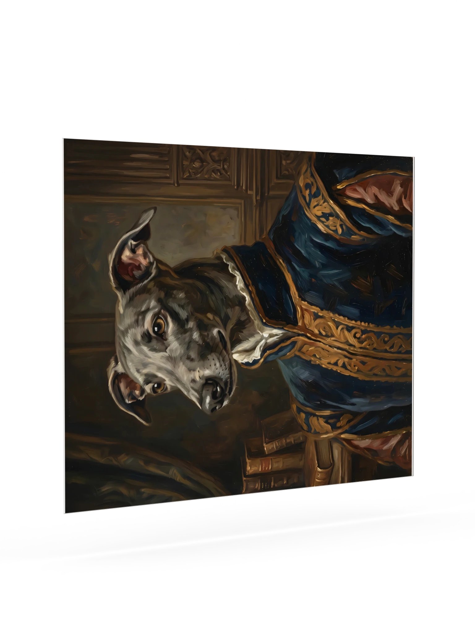 Greyhound in Blue Poster product image (21)