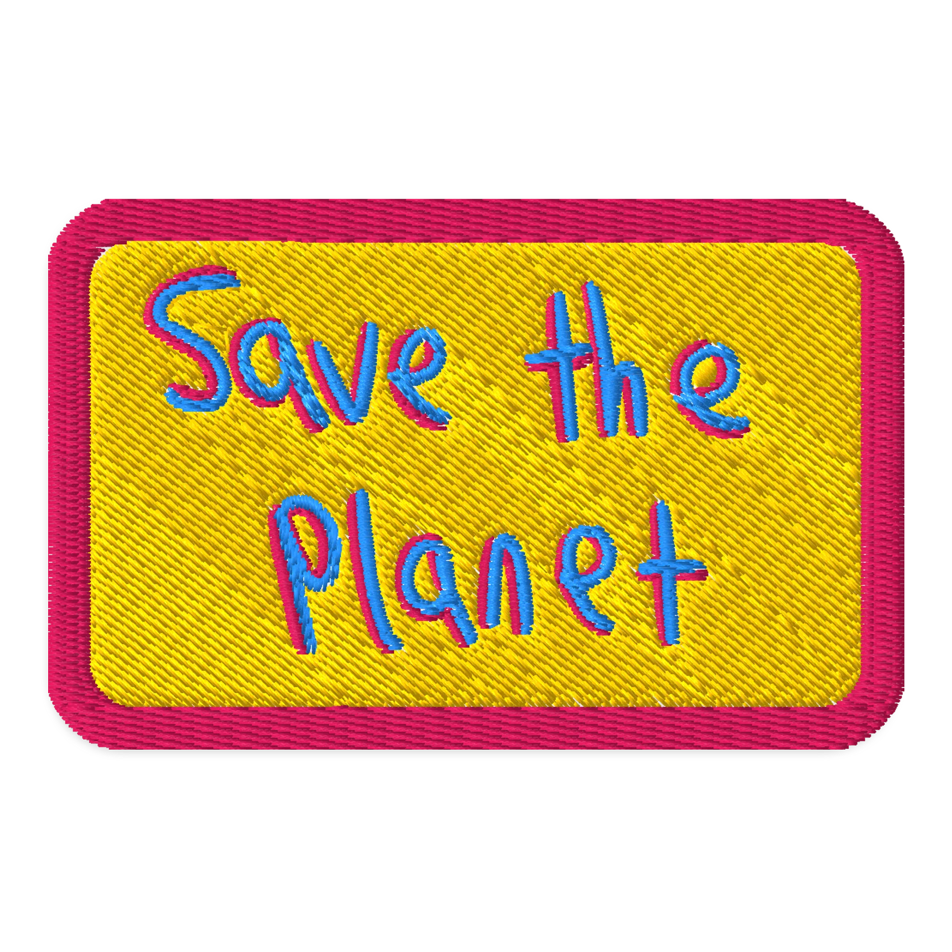 Save The Planet patch product image (1)