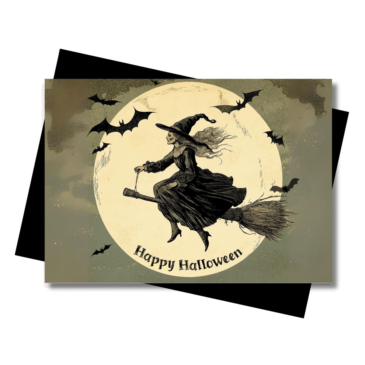 Moonlit Witch Greeting Card product image (1)