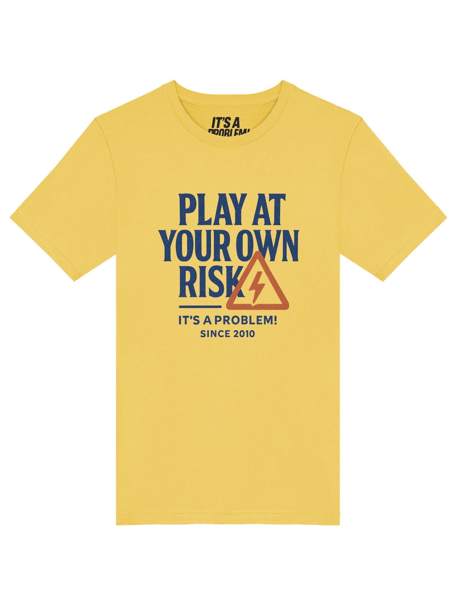 "PLAY AT YOUR OWN RISK" - Statement Graphic Tee product image (22)