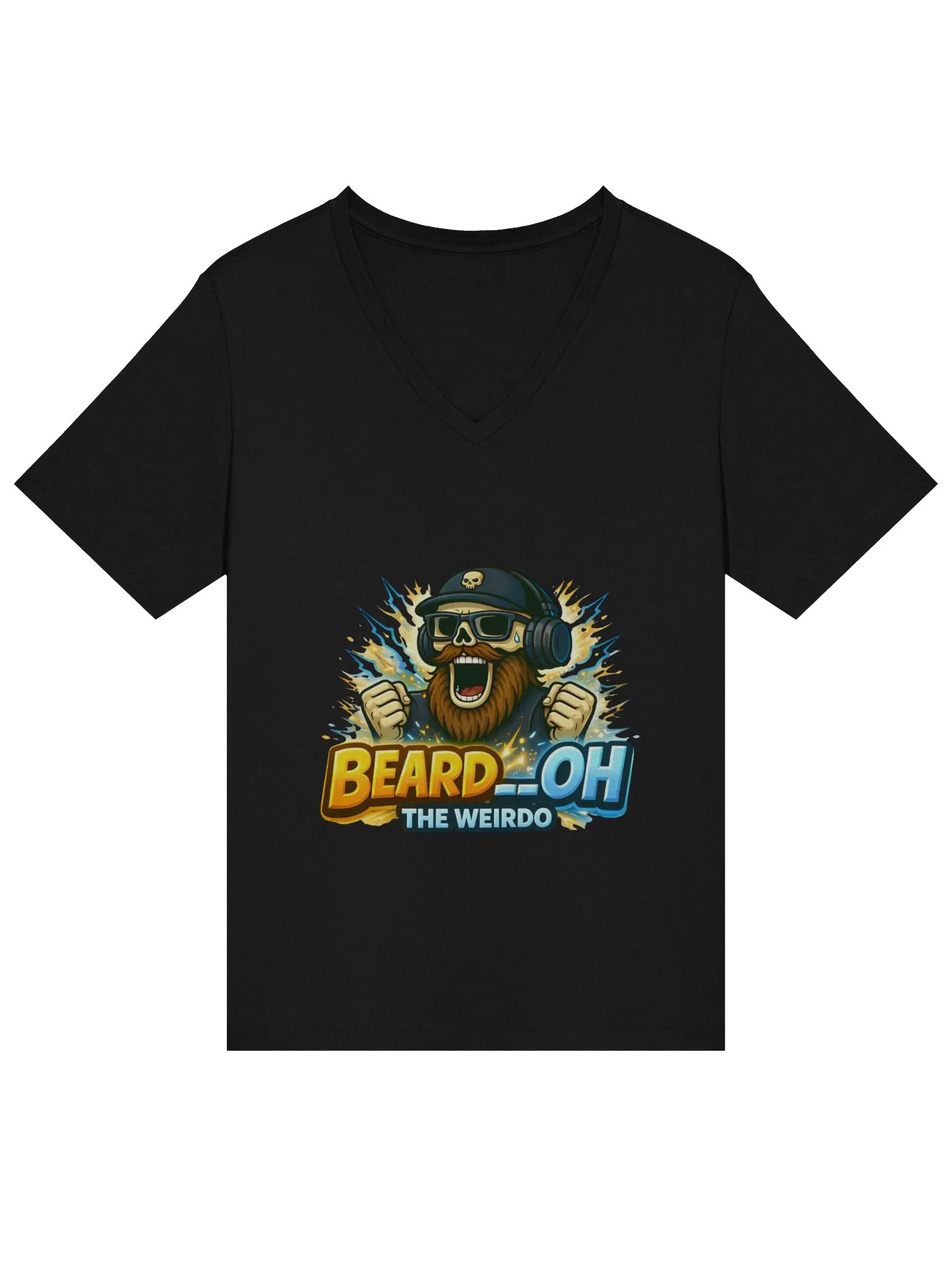 Beard__Oh Women's V-Neck T-Shirt product image (3)