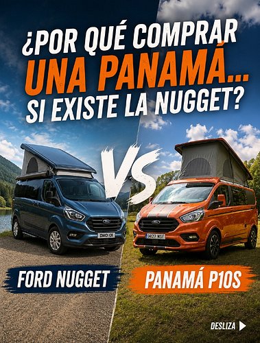 La mayoría de la gente conoce la Ford Nugget.

Pero… ¿y la Panamá P10S? 🤔

Las dos parten de la misma base, una Ford Transit ...