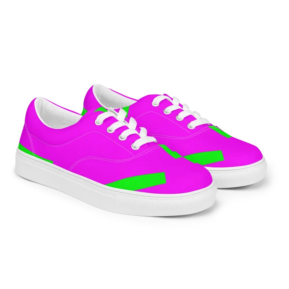 Powerful Pink Lace-Up Shoes product image (10)