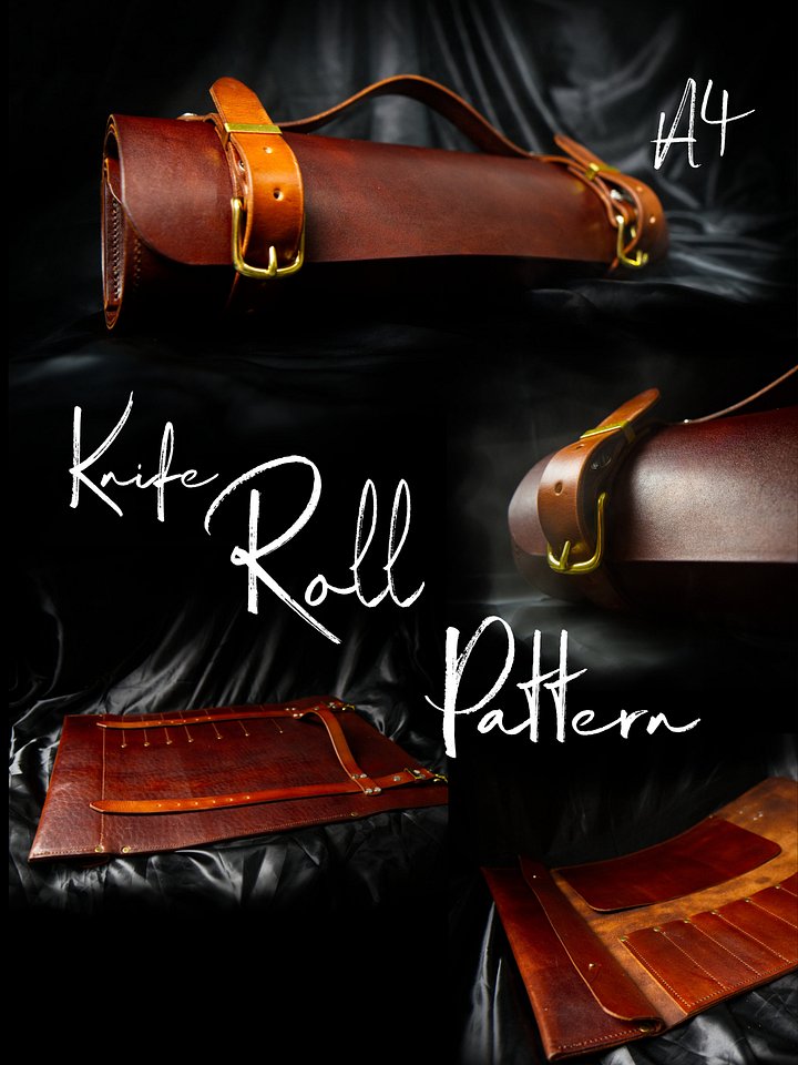 3-in-1 Knife Roll, Tool Roll, and Small Tool Roll PDF Pattern product image (1)