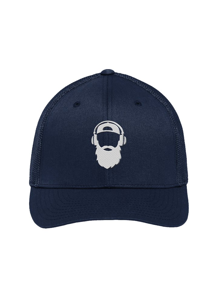 Flex Fit Trucker Rolen Beats Icon Hat - White Logo product image (1)