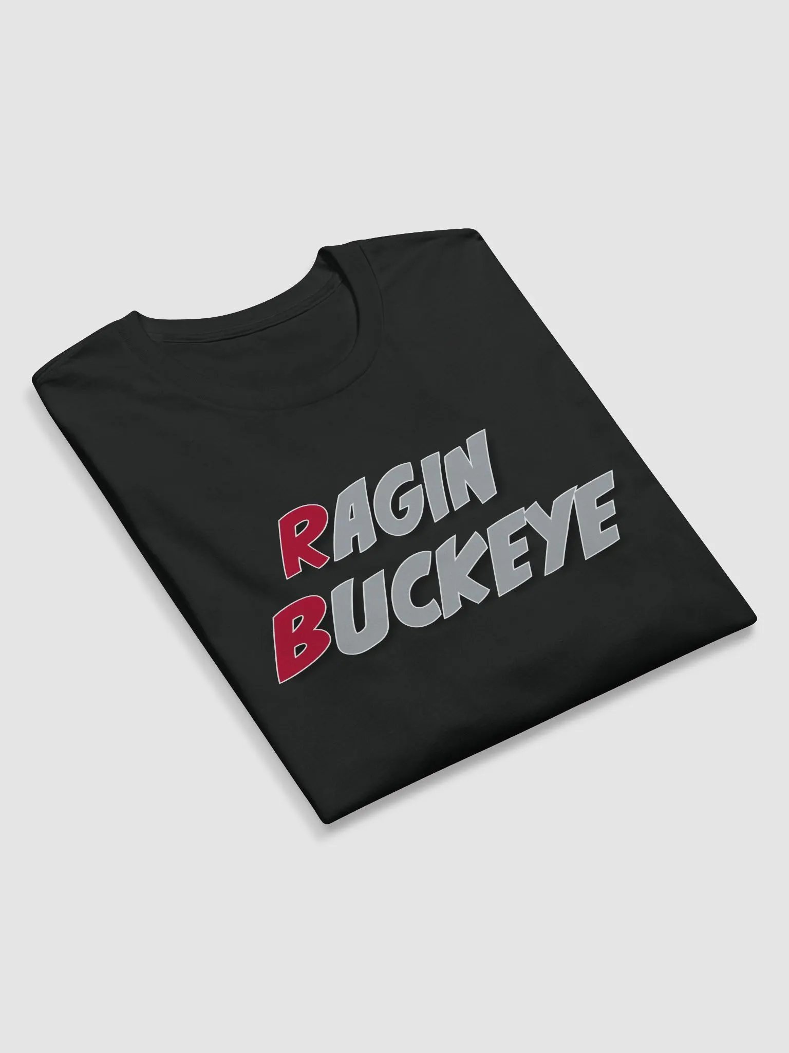 Ragin Buckeye Simple Long Sleeve Tee product image (5)