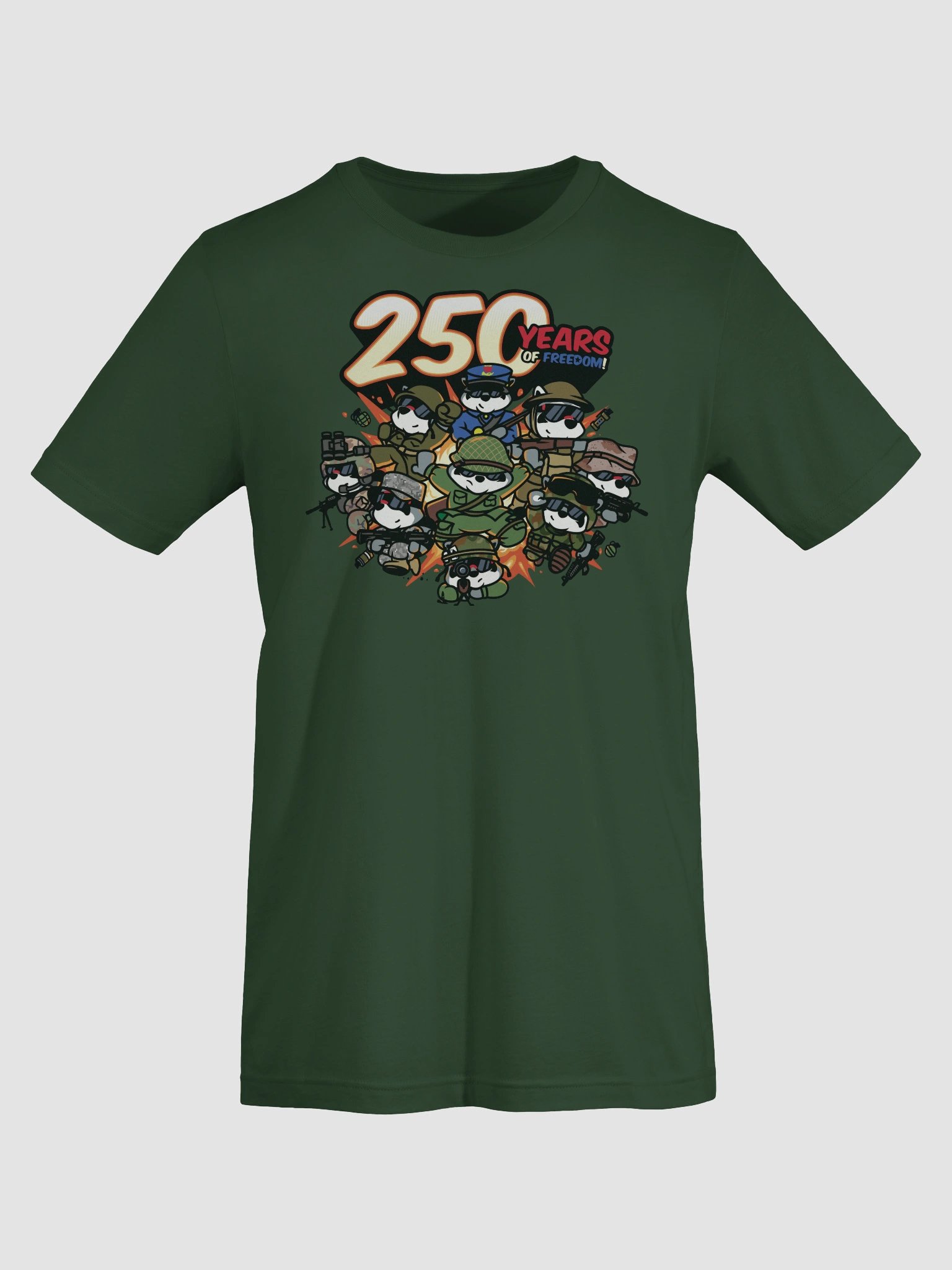 250 Years Of Freedom Athletic Tee product image (7)