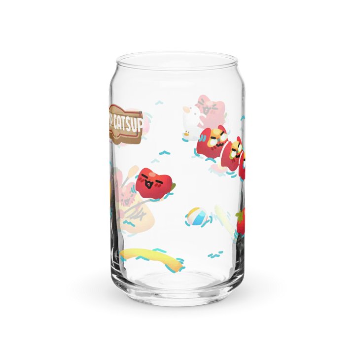 Camp Catsup glass cup (water) product image (1)