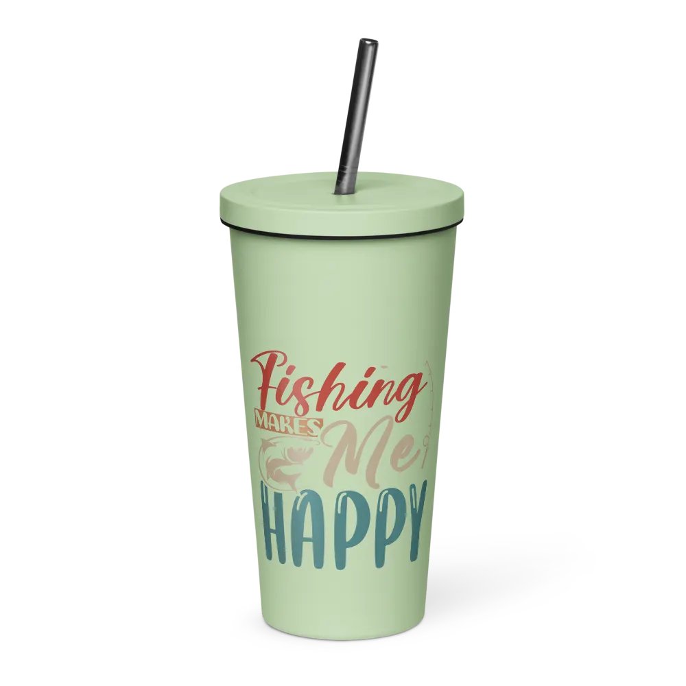 Happy Fishing Insulated Tumbler product image (5)