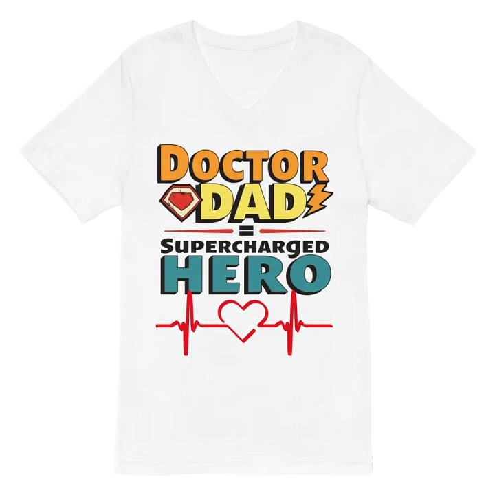 Supercharged Hero V-Neck Tee product image (2)