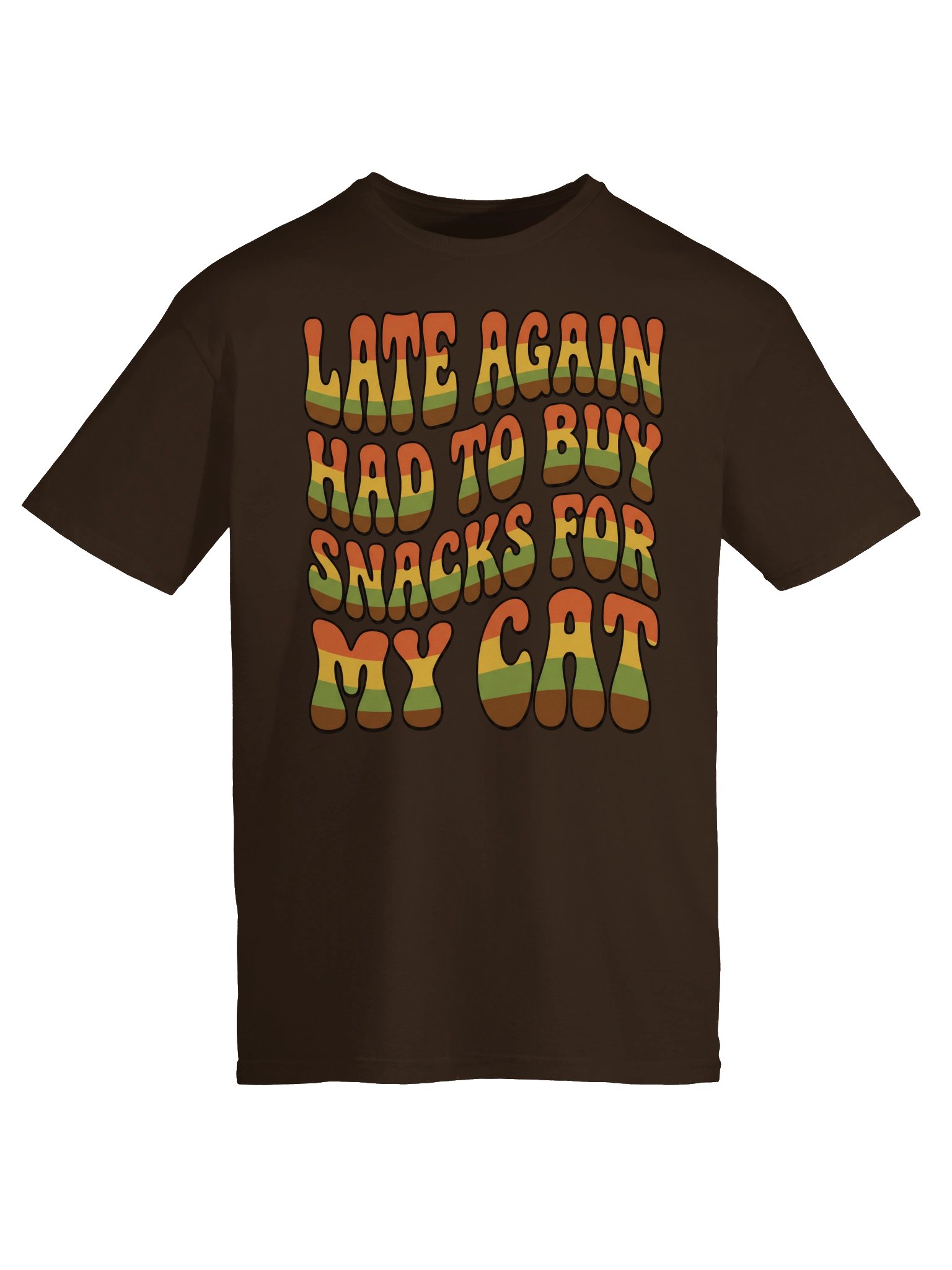 Late Cat Snacks T-Shirt product image (44)