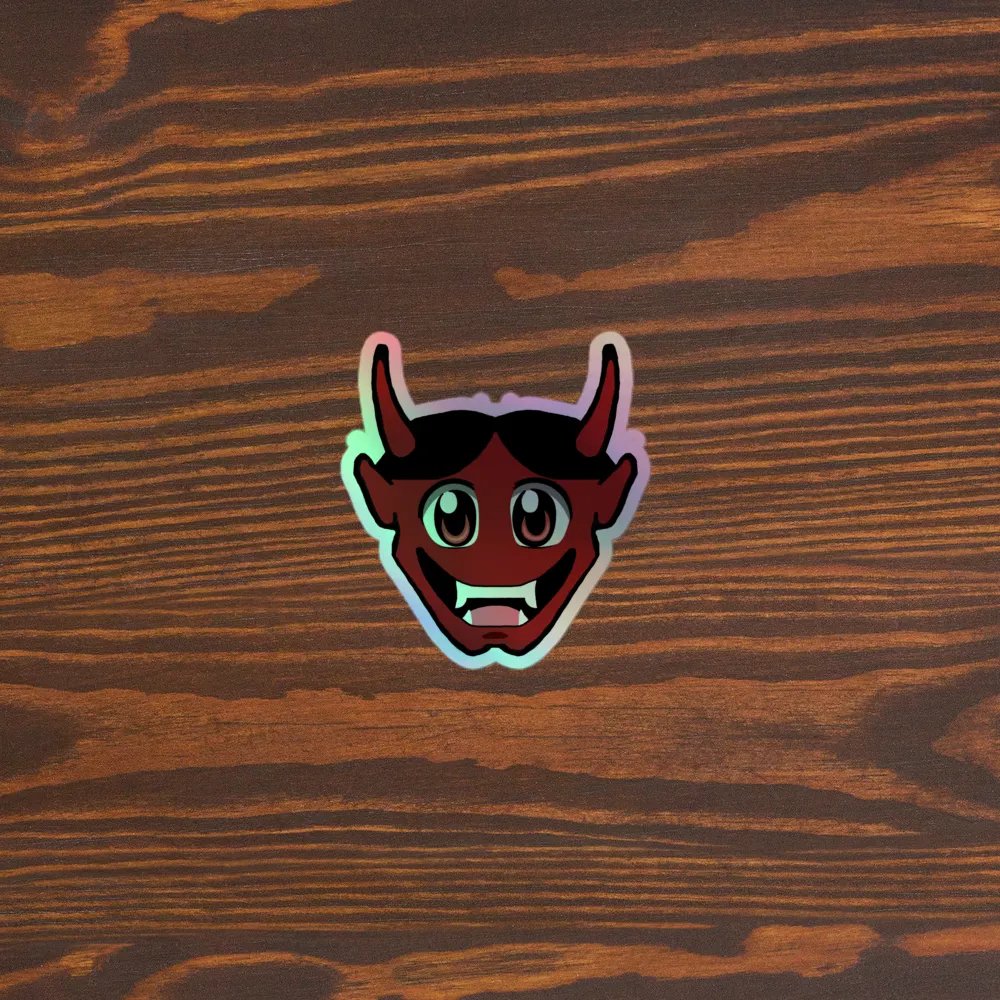 Oni Holo Sticker product image (3)