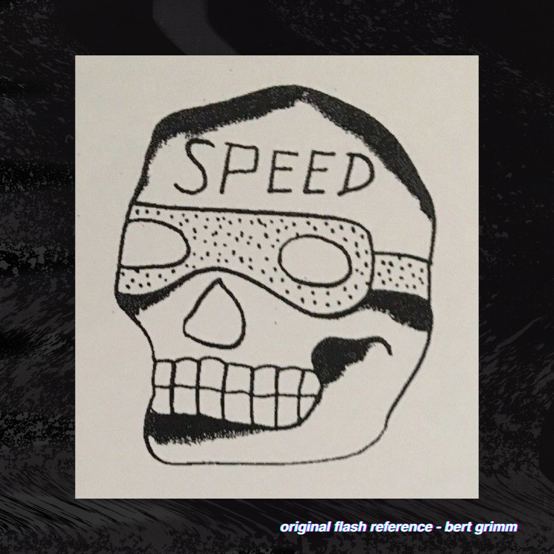 Bert Grimm 'Love' Speed Skull Pattern product image (2)