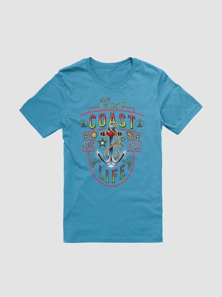 East Coast Life Nautical Vibes Unisex T-Shirt product image (1)