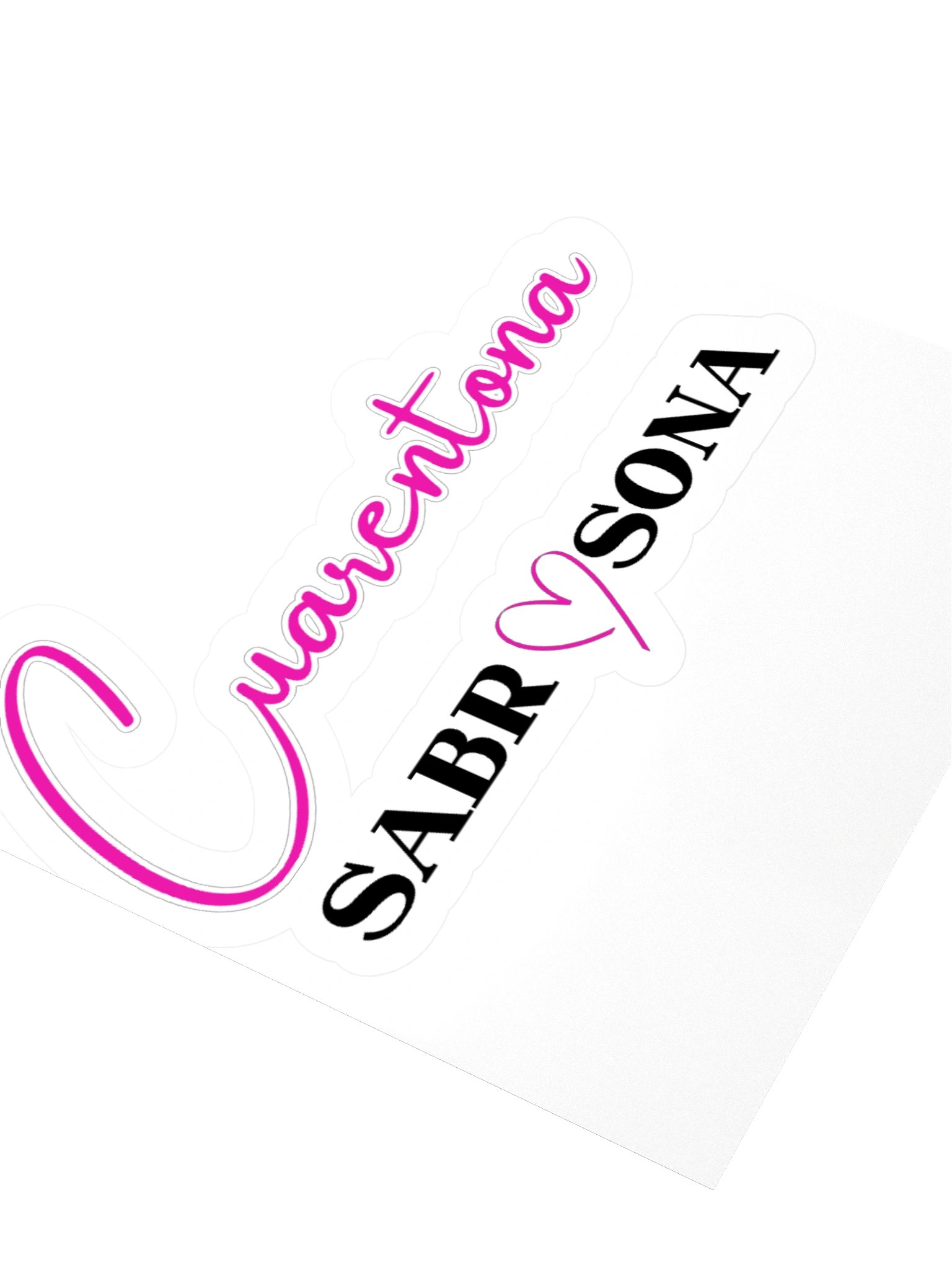Cuarentona Sabrosona Sticker product image (3)