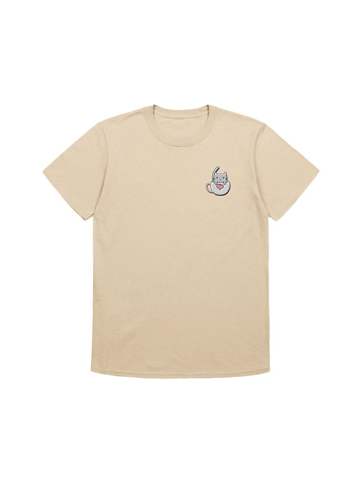 Softie's Café Logo T-Shirt || Left sided, Embroidered product image (99)