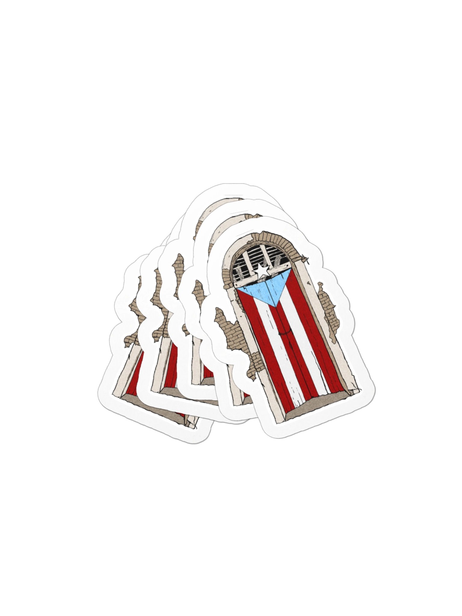 Historic San Juan Door (Sticker) product image (3)