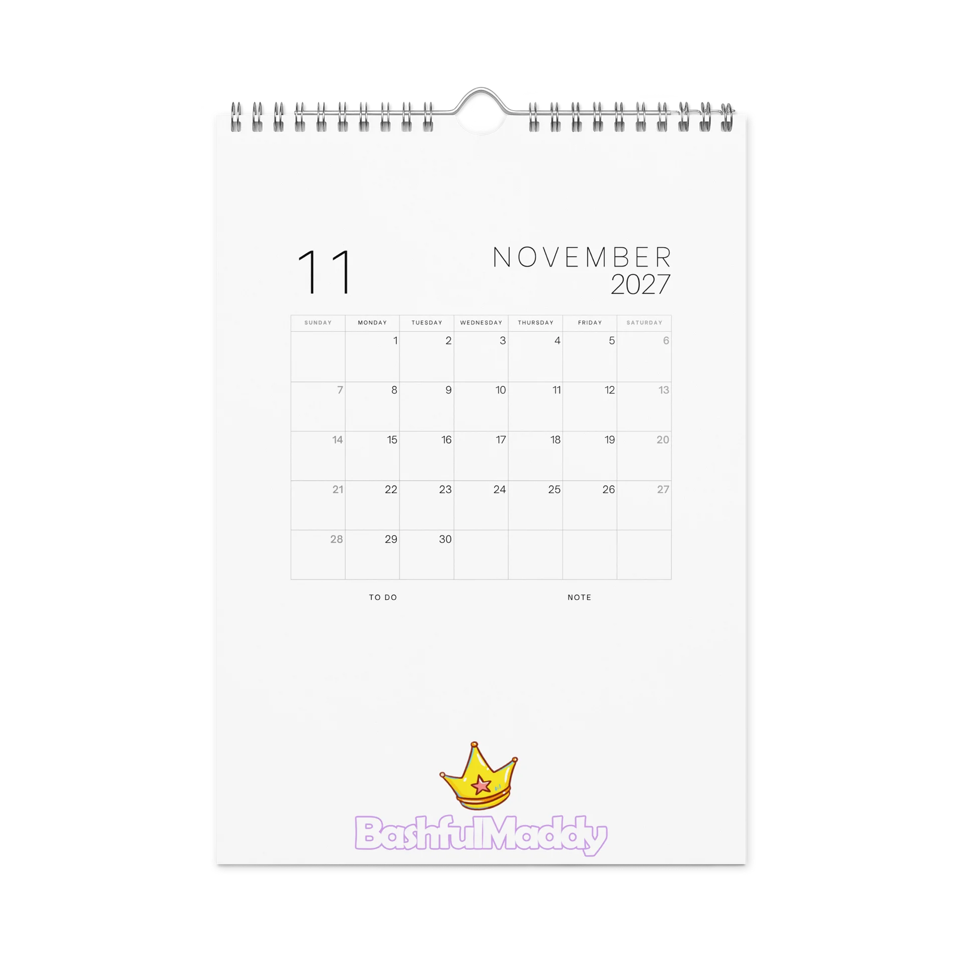 WidowGang Calendar product image (11)