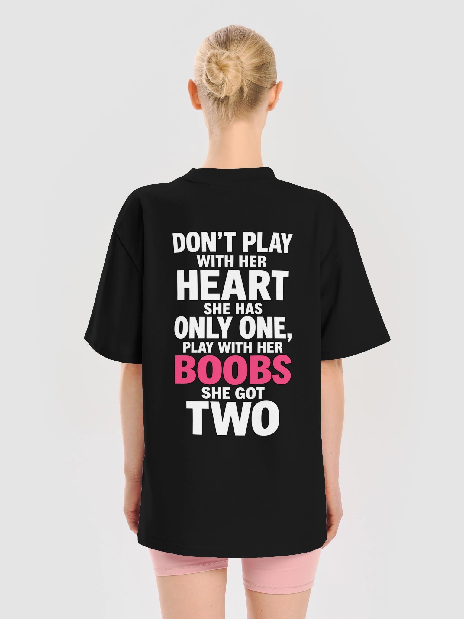 DON'T PLAY WITH HER HEART SHE HAS ONLY ONE T-Shirt product image (3)