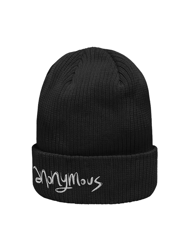 Anonymous Saucer Organic Ribbed Beanie product image (2)