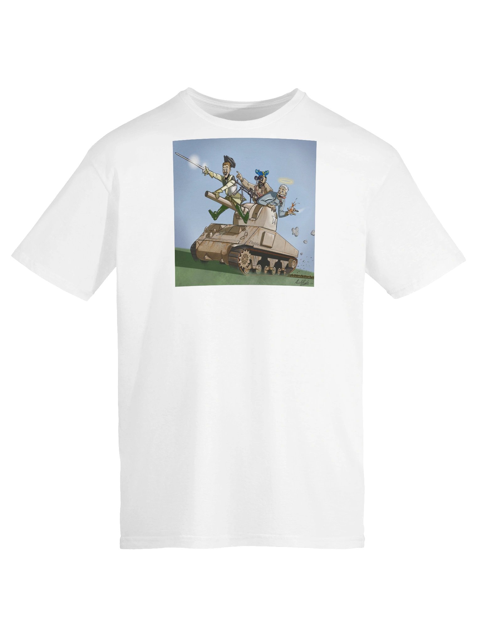 Sankt Conrads lärjungar (Herr T-shirt med bakgrund) product image (85)