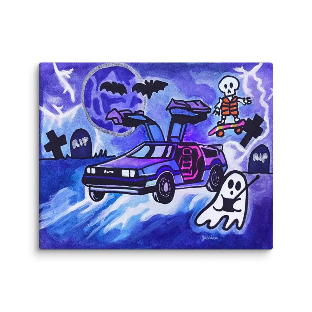 Spooky Speed Machine Canvas product image (1)