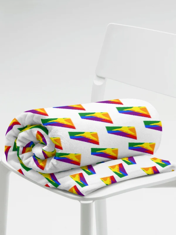 Economy-Class Flight Blanket - James Warren-Oliver Limited Edition Pride Tailfin product image (2)