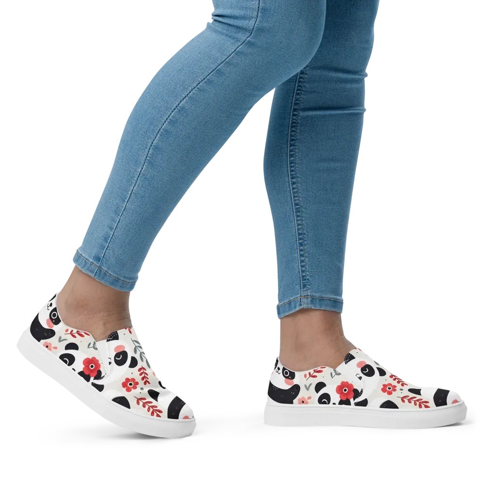 Panda Delight Slip-Ons product image (9)