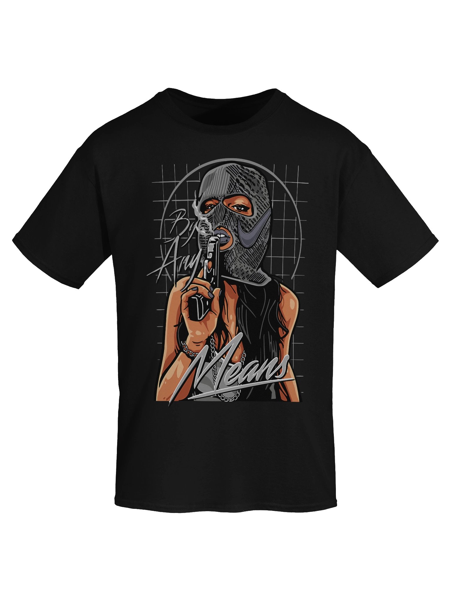 Graphic Streetwear Logo Ski Mask T-Shirt - Unisex T-Shirt – Premium Printed T-Shirt for Everyday Casual & Streetwear product image (7)