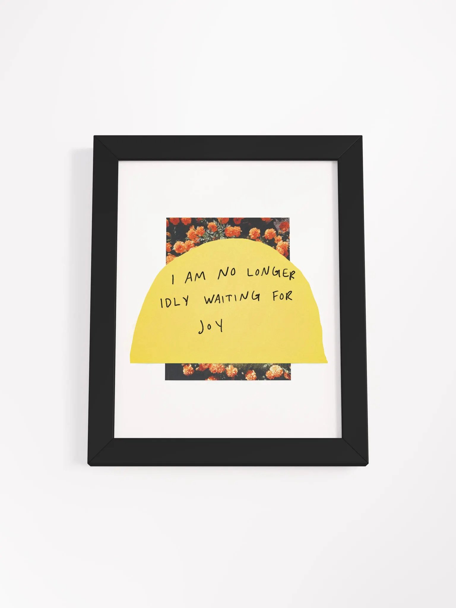 Joy Framed Art Print product image (1)