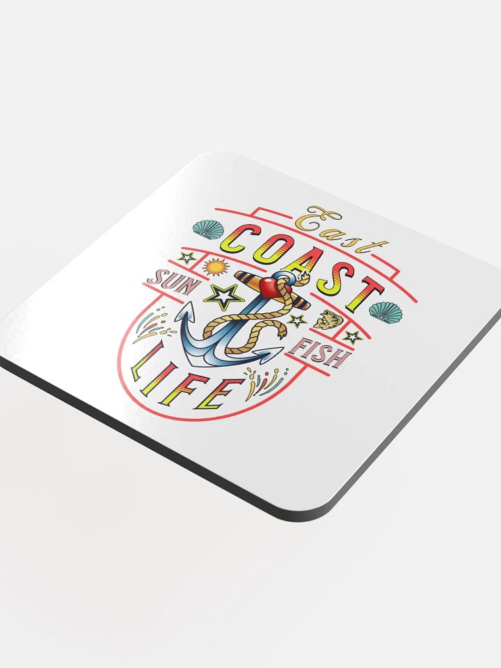 East Coast Life Nautical Cork Coaster product image (1)