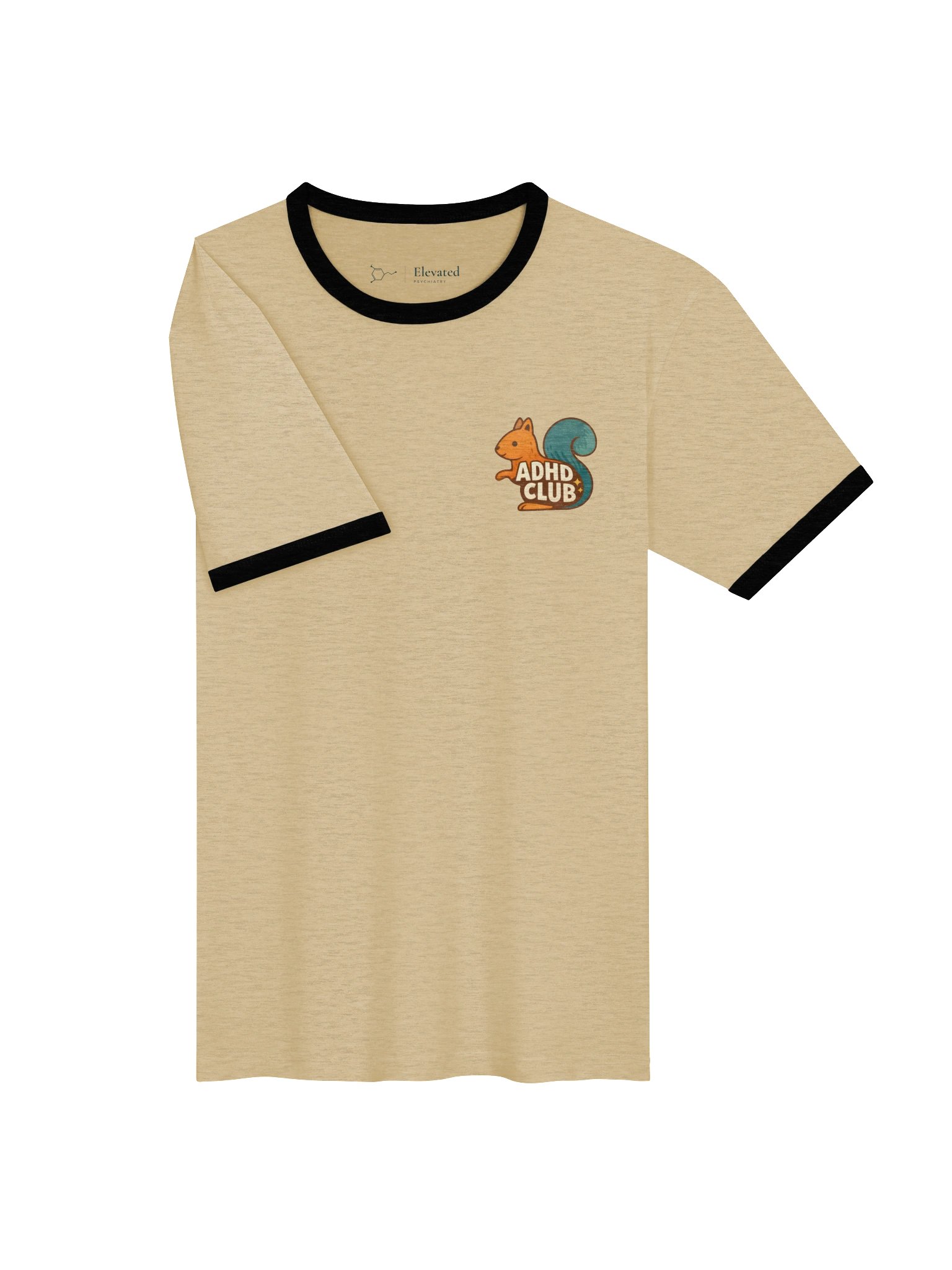 ADHD Club Squirrel Ringer Tee product image (12)