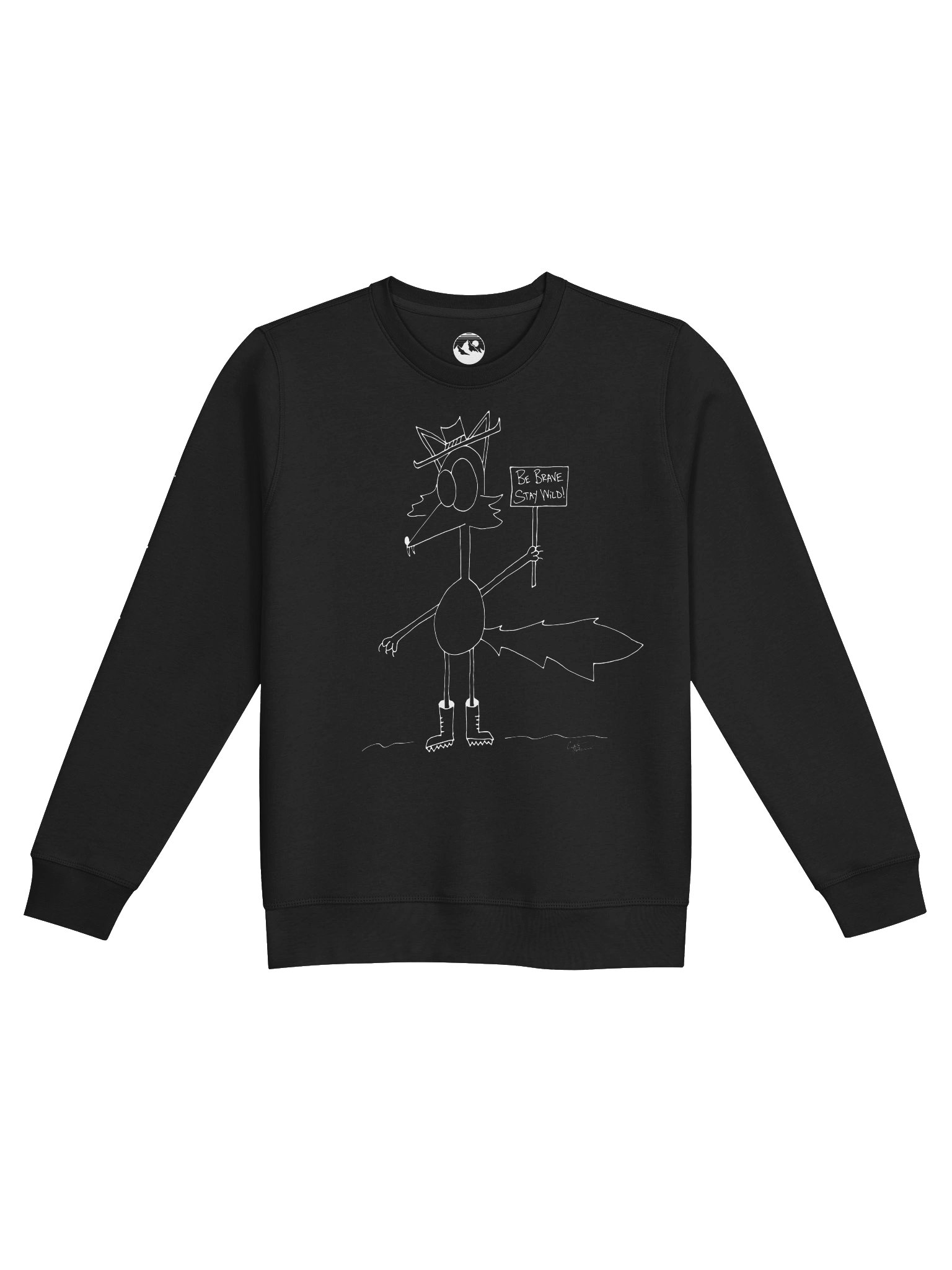 Coyote's Sketchbook - Coyote - Organic Crewneck product image (1)