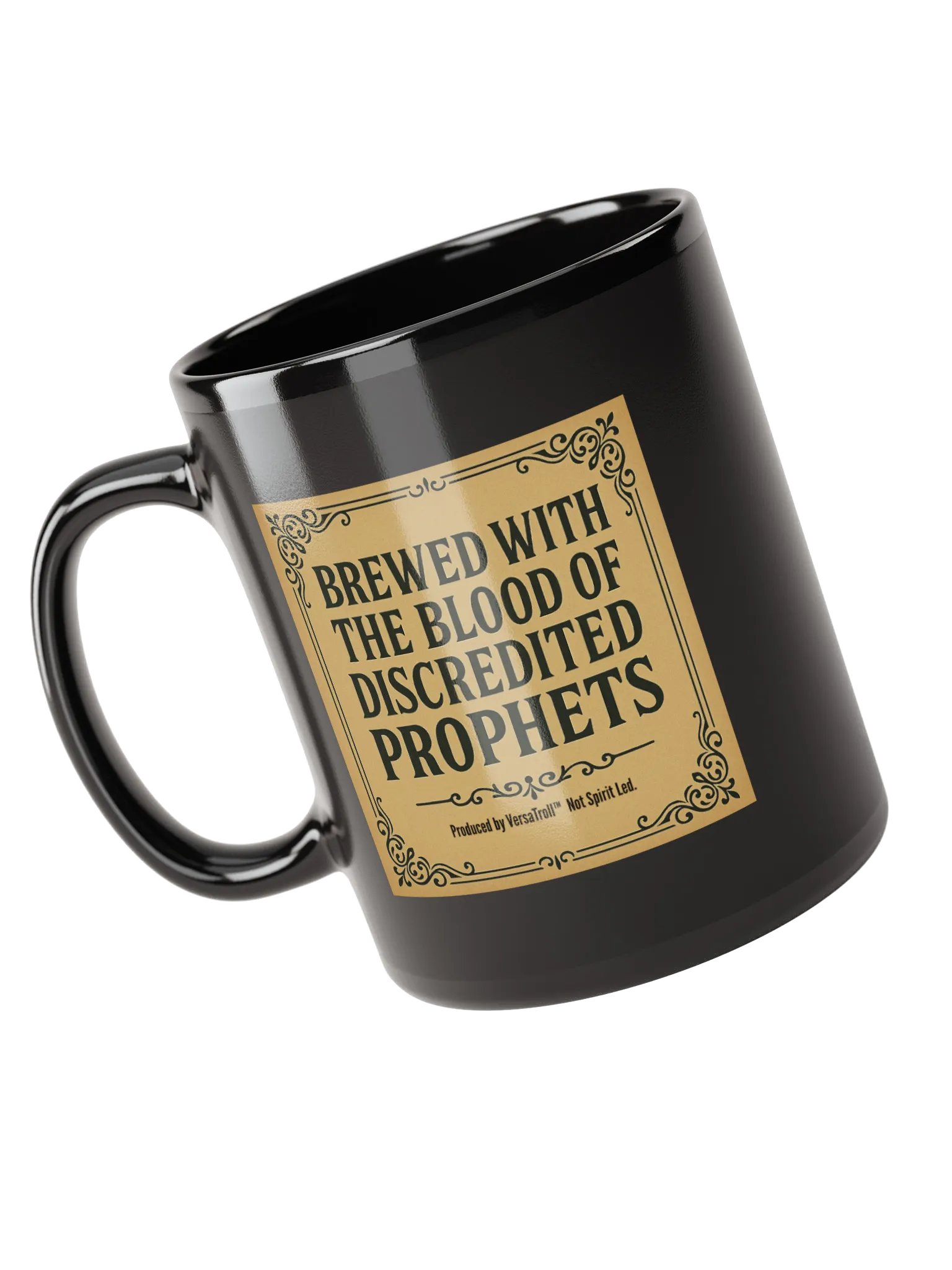 Prophet's Brew Black Glossy Mug product image (1)