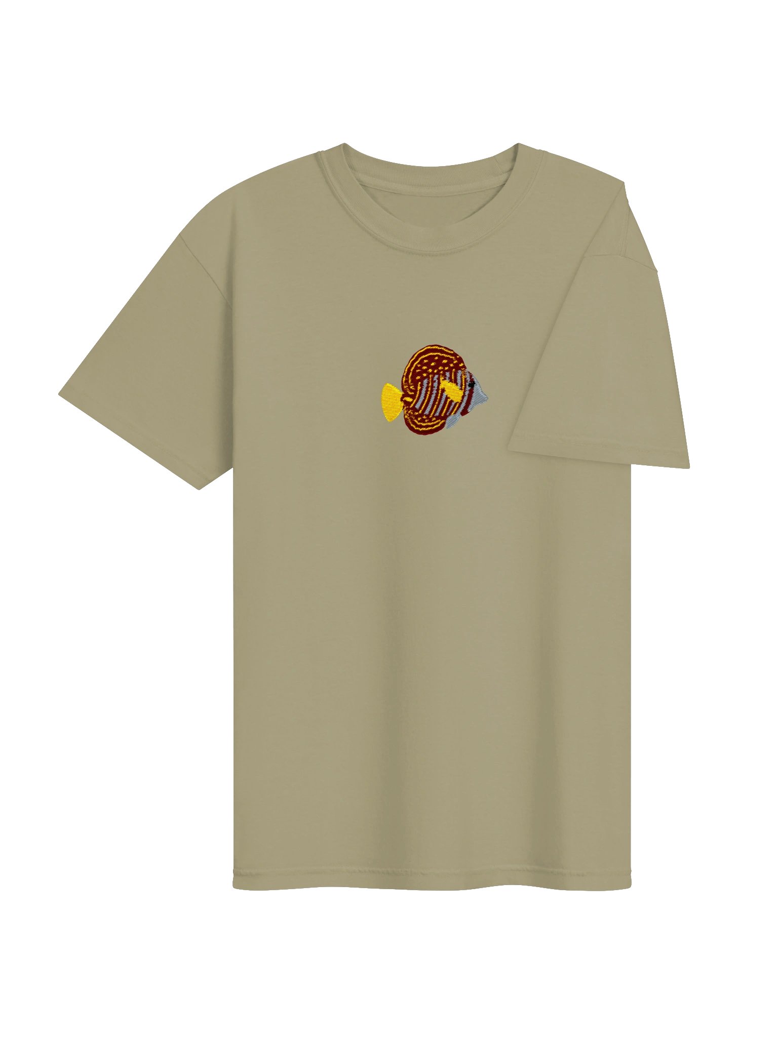 Sailfin Tang Embroidered Shirt | Reef Aquarium Fish Embroidery Tee | Saltwater Marine Fish Apparel product image (8)