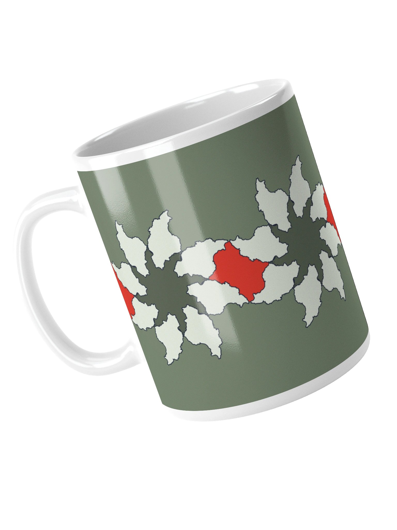 Where Iran Blooms Mug — Sage product image (5)