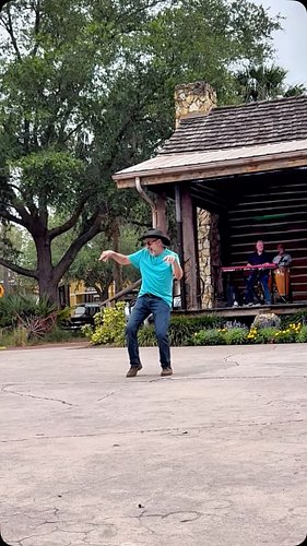 I need some of his energy. Mike showed up and showed out at Brownwood!

Slickwood performed at Brownwood Paddock Square in Th...