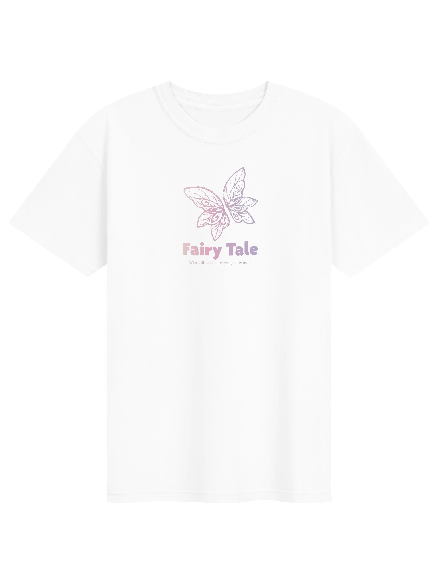Multi Fairy Wings Adult Tee product image (1)