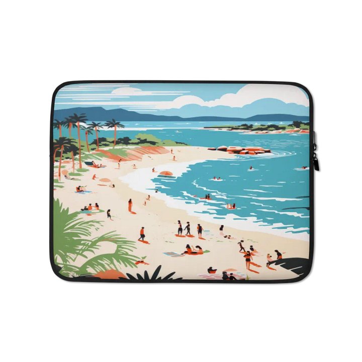 'Beach Life Paradise' Laptop Sleeve product image (1)