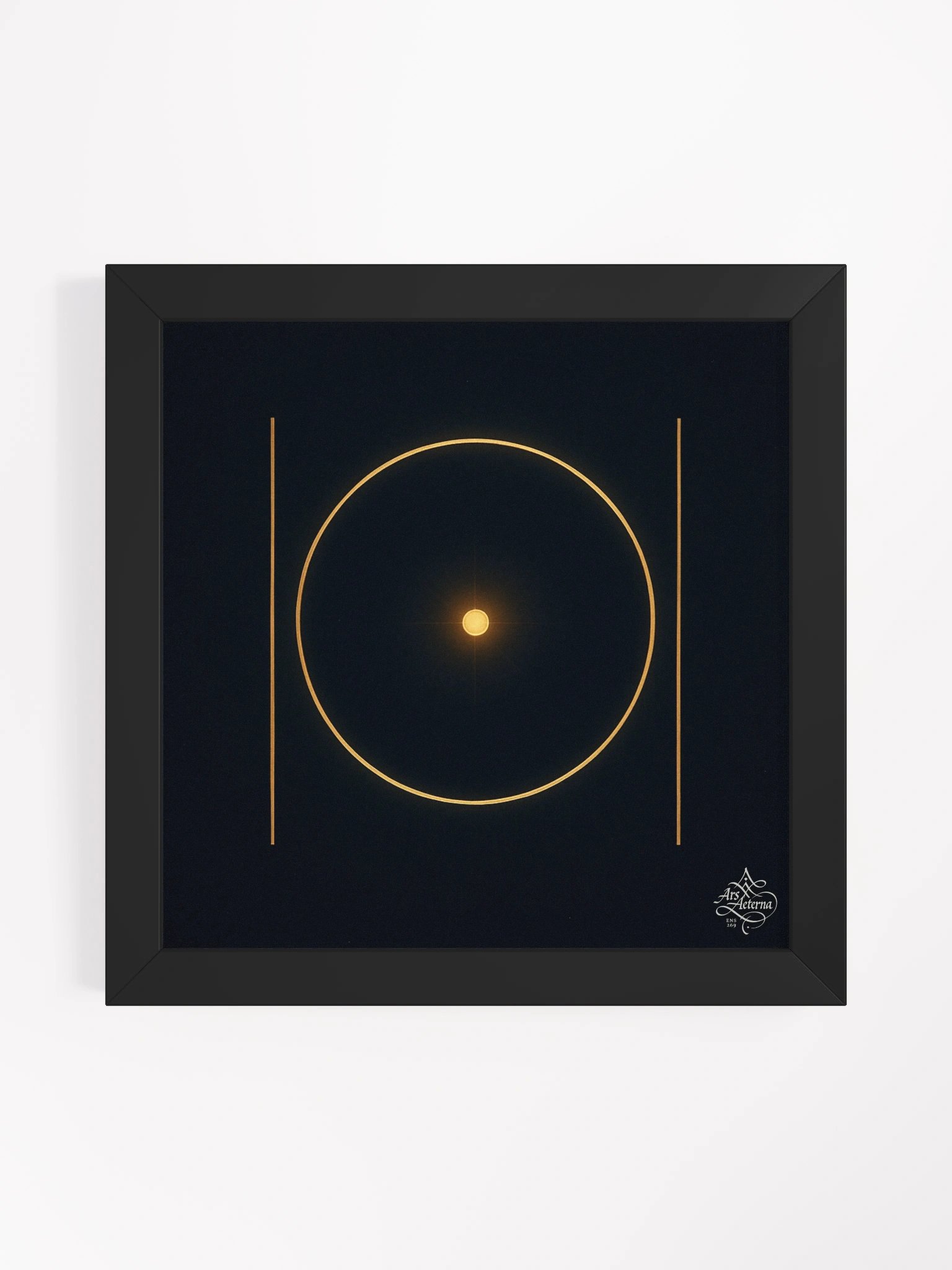 The Circumpunct – Framed Matte Print product image (1)