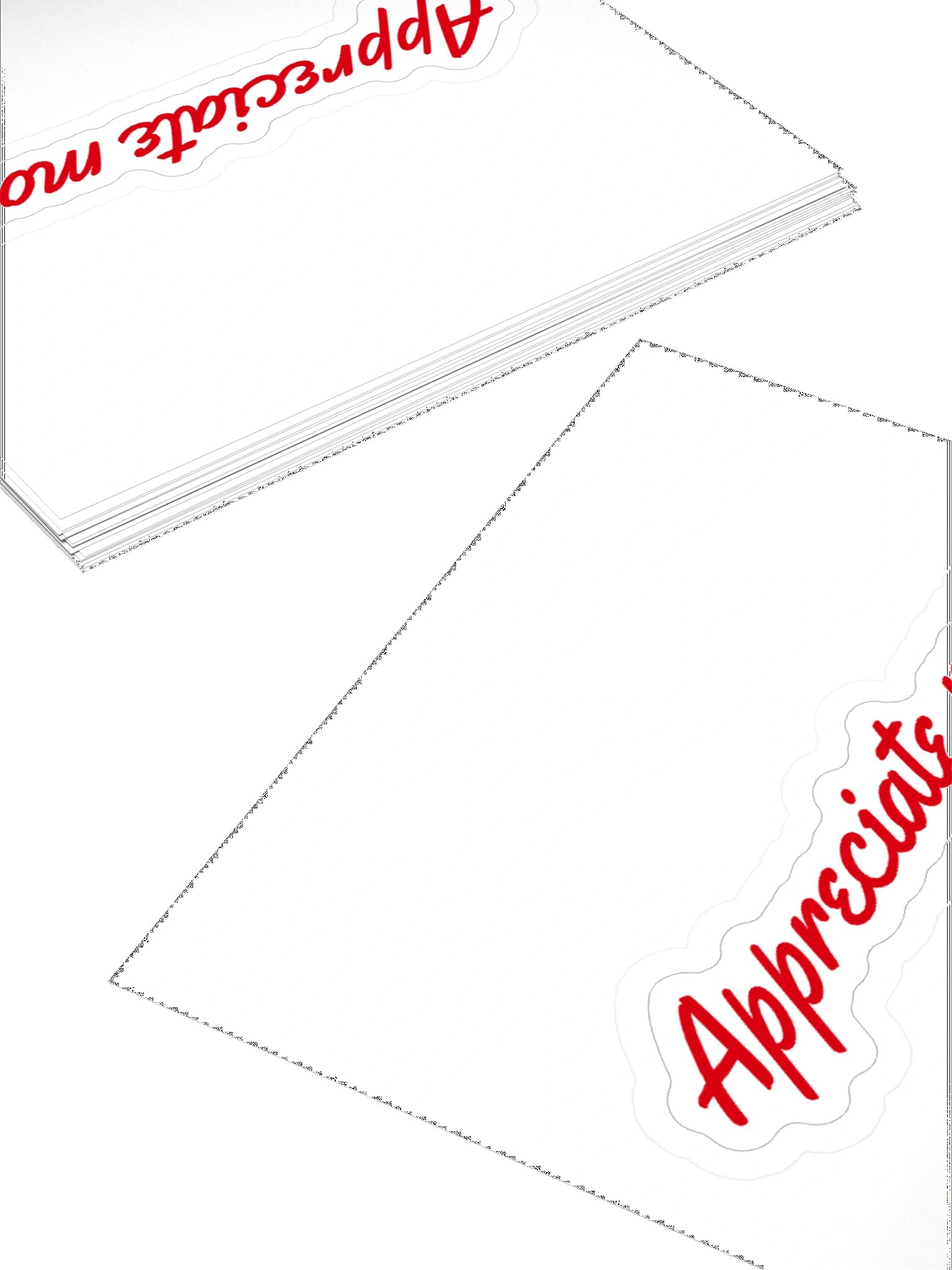 The "Appreciate more" Sticker product image (4)