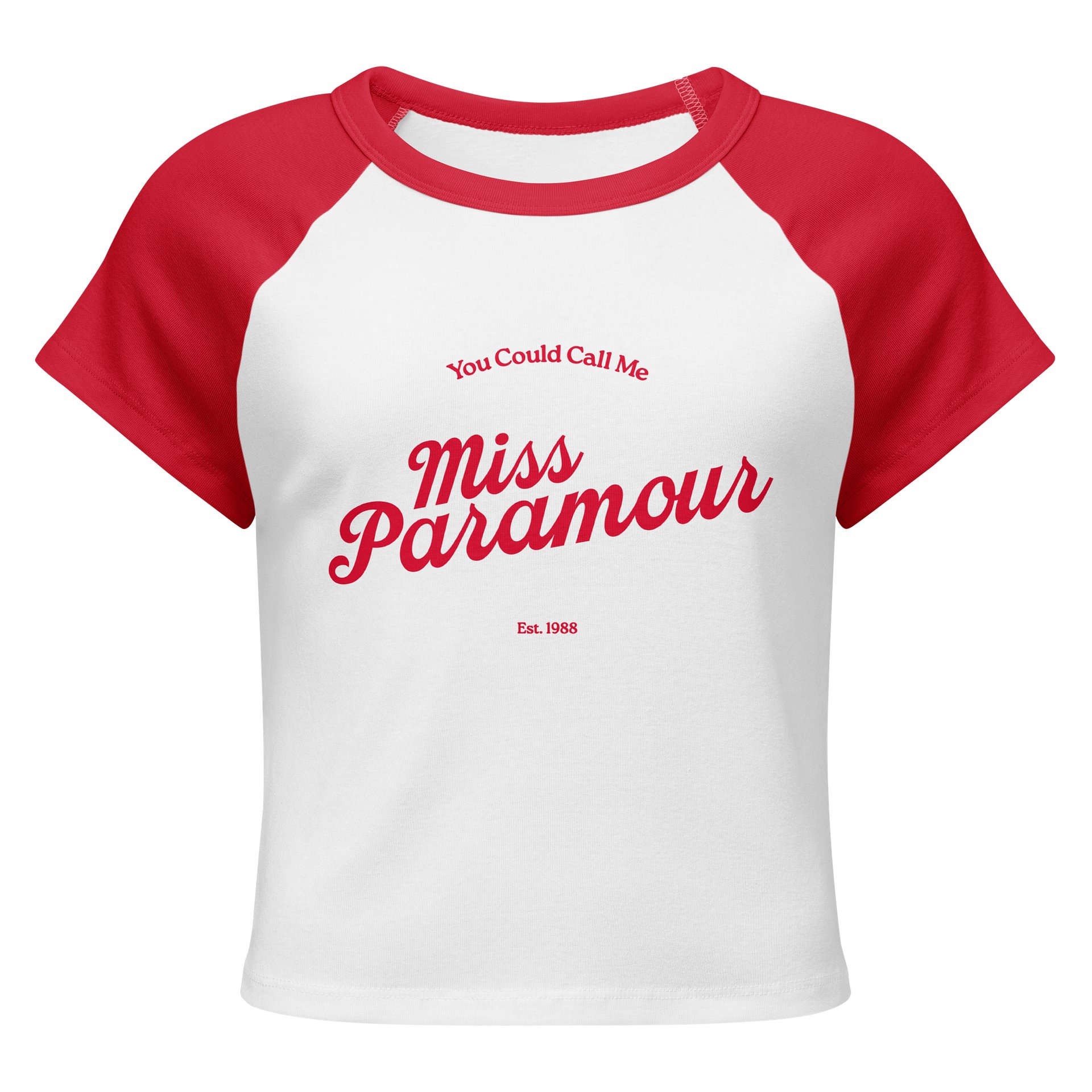 miss paramour raglan baby tee product image (5)