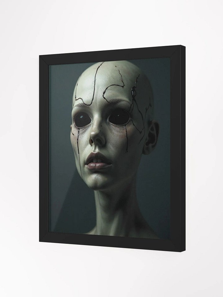 Black-Eyed Gaze Framed Print product image (8)