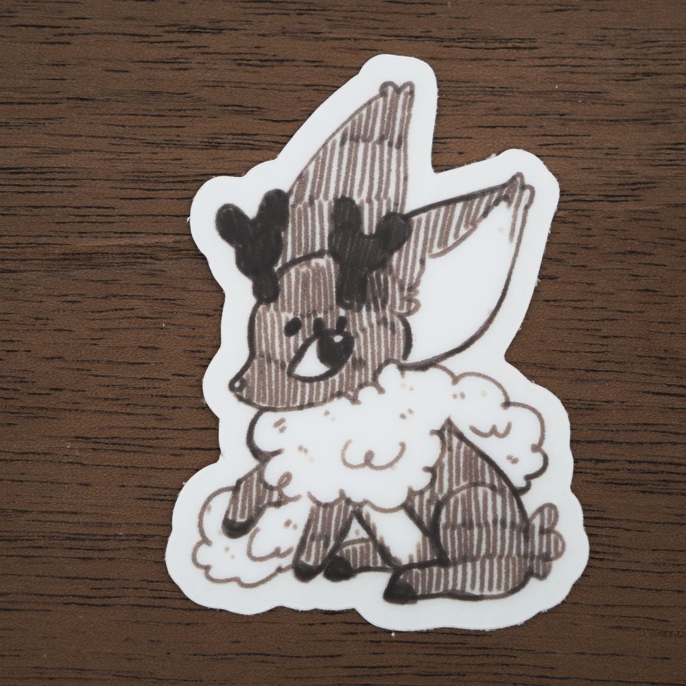 Faunling Doodle Sticker product image (1)