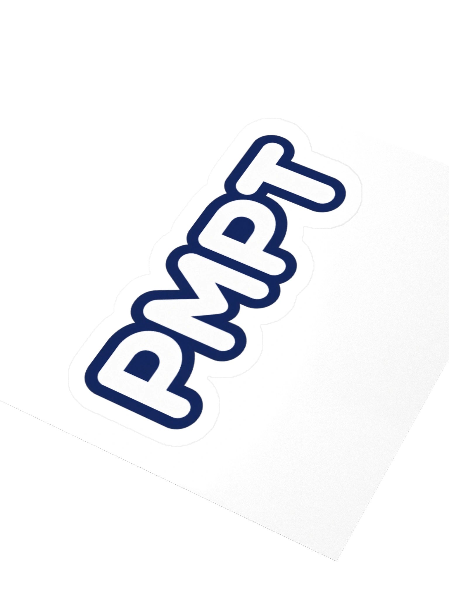 PMPT Bubble-Letter Kiss Cut Sticker product image (7)