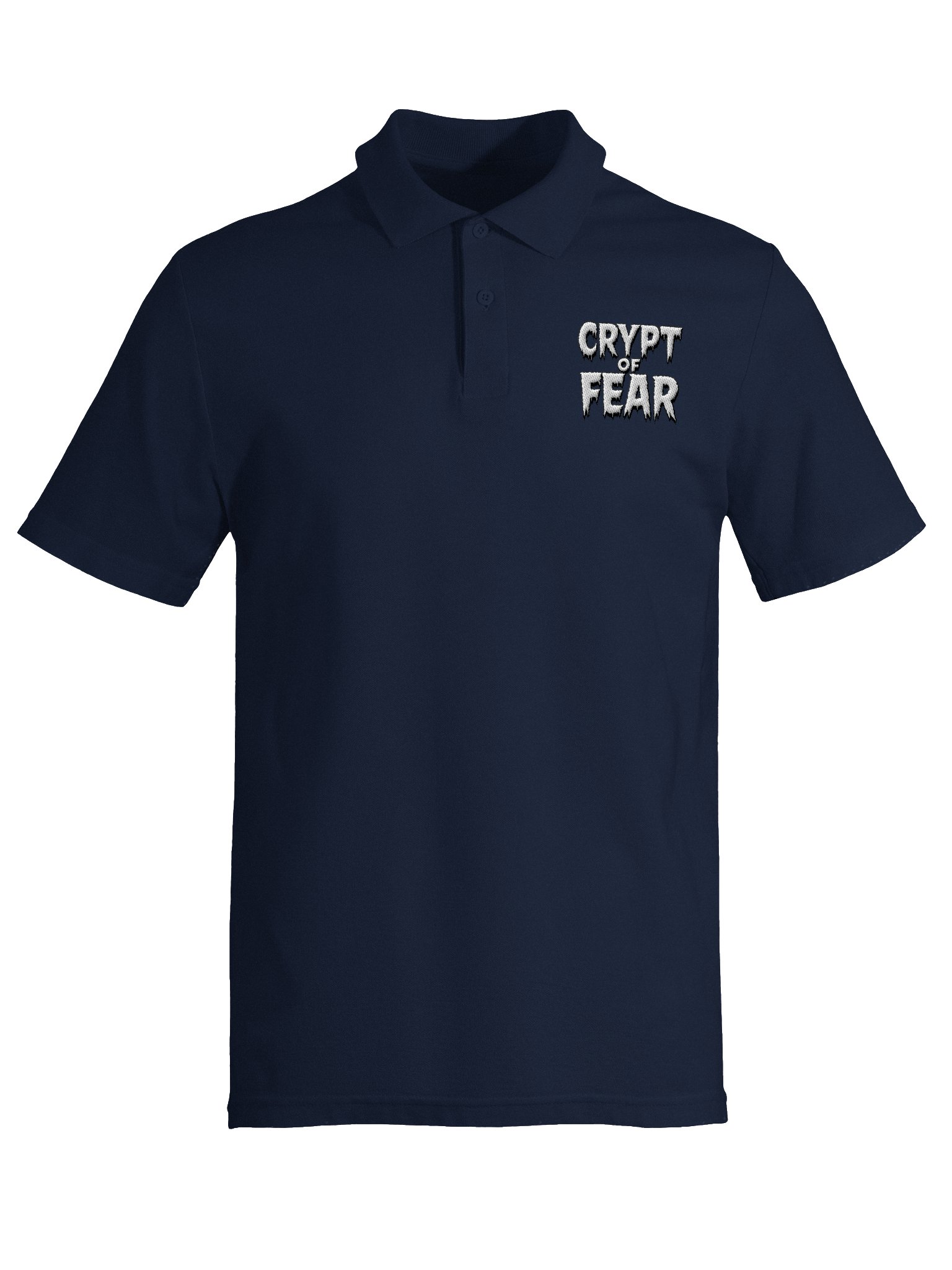 CRYPT OF FEAR Embroidered Polo product image (5)