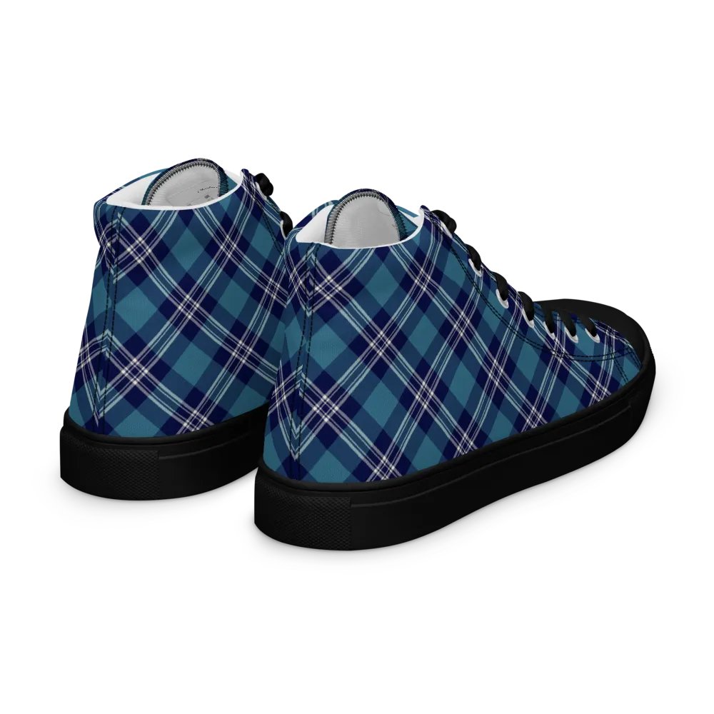 St Andrews Tartan Men's High Top Shoes product image (10)