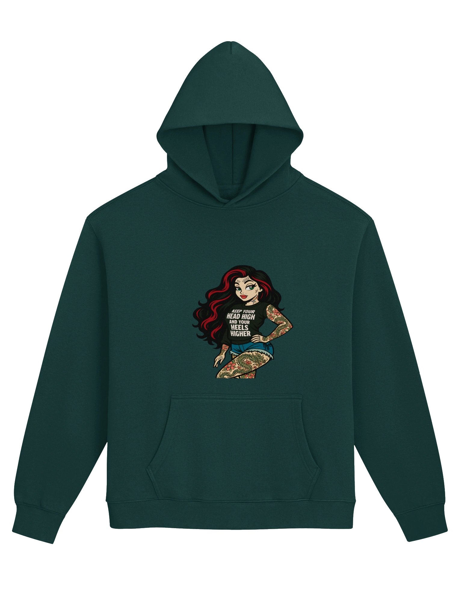 Skarlitt's Portrait, Men’s Streetstyle Pullover Hoodie product image (2)